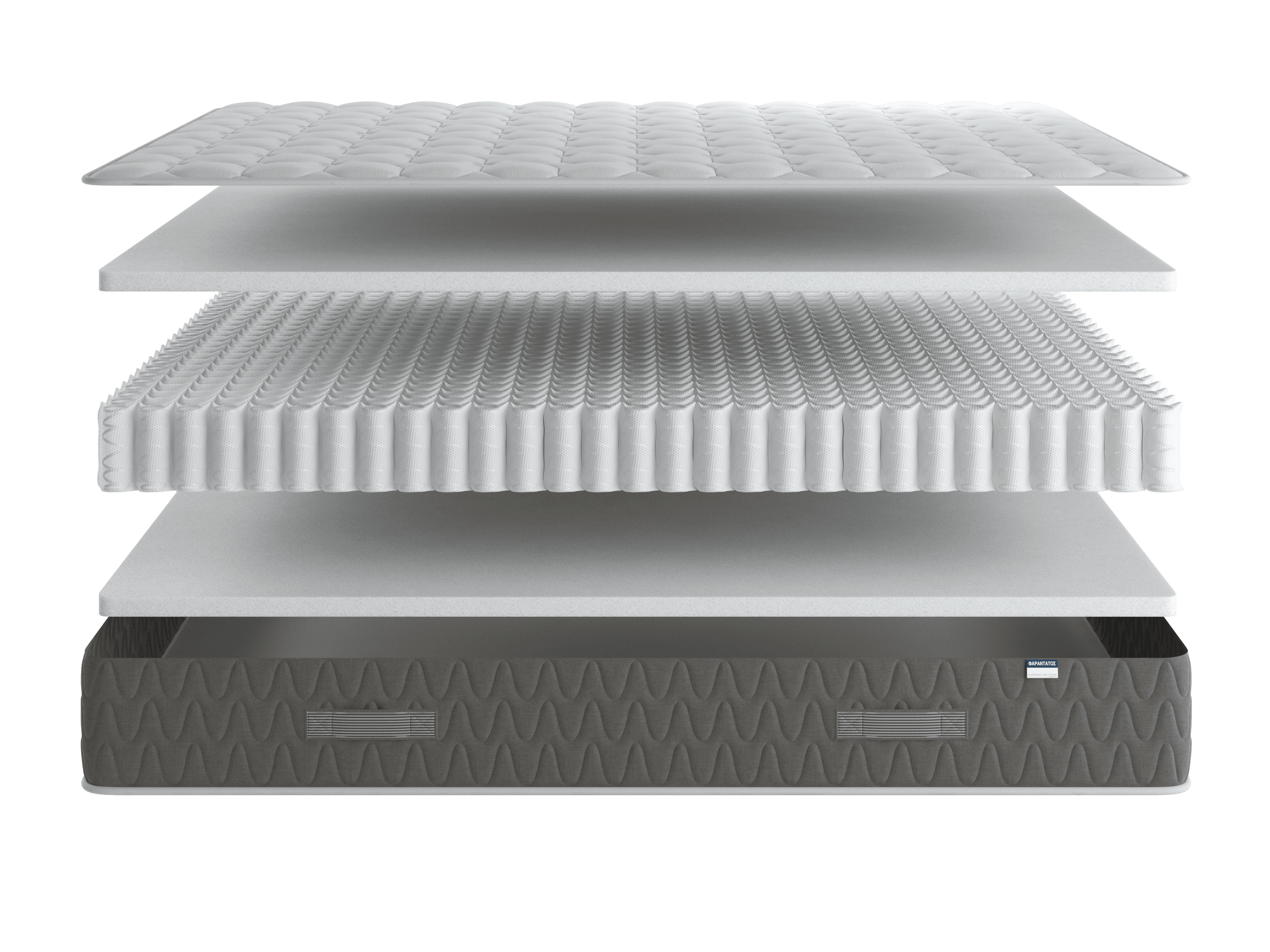 Grafik: Verhalten von QXSchaum®, Latexschaum und Kaltschaum im Vergleich im Tag-Nacht-Wechsel.