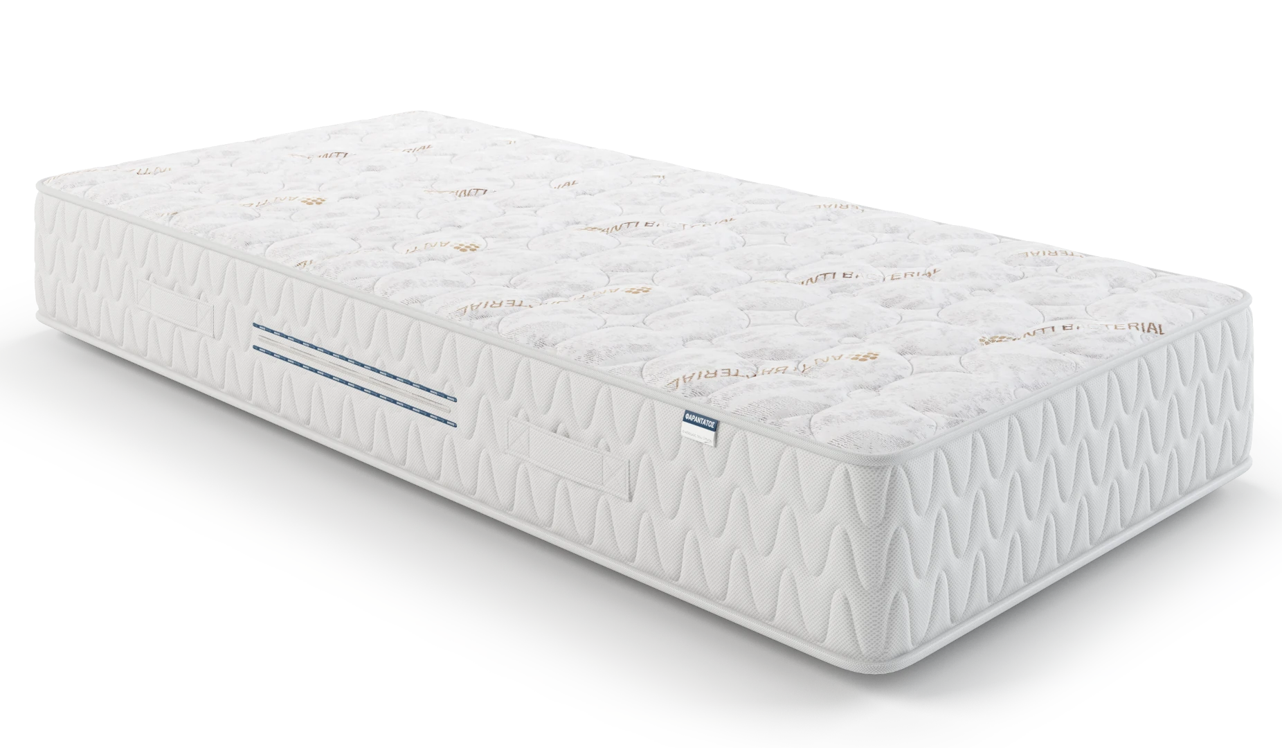Pflegehinweise mit Text: HyBreeze® Funktionsbezug aus 100 % Polyester, abnehmbarer Bezug: waschbar und schnelltrocknend